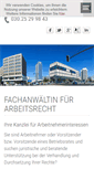 Mobile Screenshot of fachanwalt-arbeitsrecht-in-berlin.de